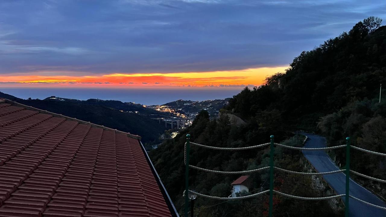 Villa Di Campagna Con Vista Mare 5 Camere Da Letto Pampara Ngoại thất bức ảnh