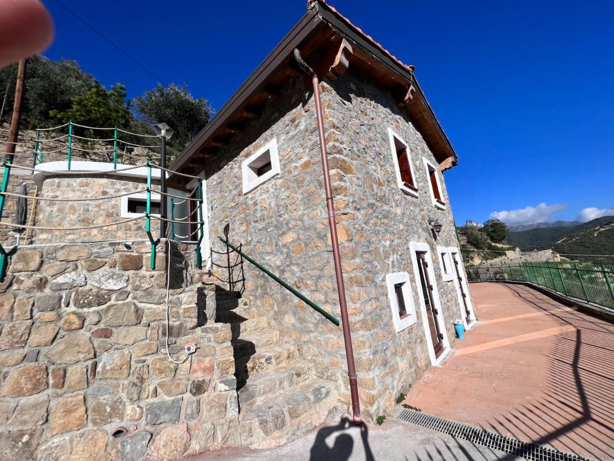 Villa Di Campagna Con Vista Mare 5 Camere Da Letto Pampara Ngoại thất bức ảnh