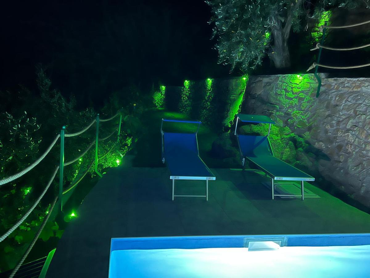 Villa Di Campagna Con Vista Mare 5 Camere Da Letto Pampara Ngoại thất bức ảnh