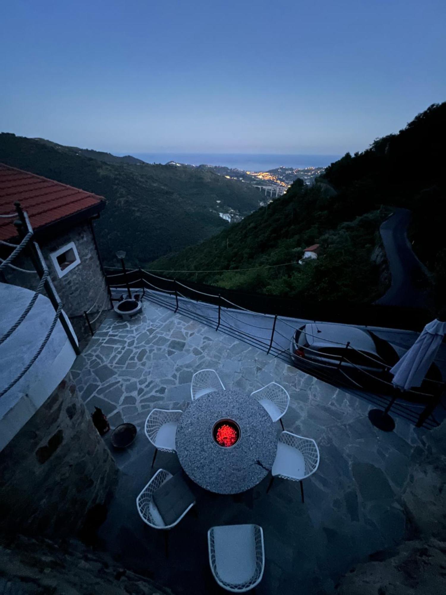 Villa Di Campagna Con Vista Mare 5 Camere Da Letto Pampara Ngoại thất bức ảnh