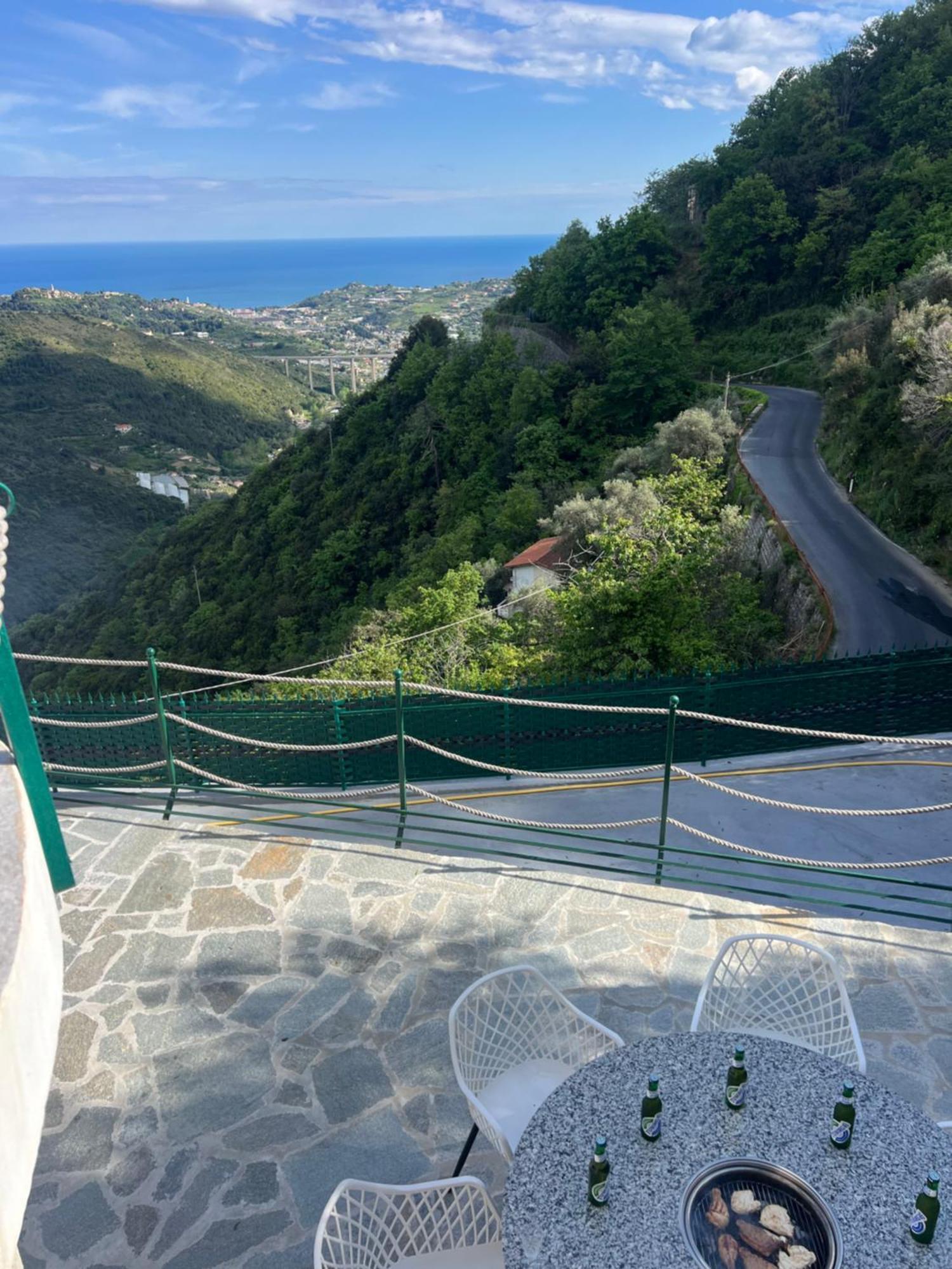 Villa Di Campagna Con Vista Mare 5 Camere Da Letto Pampara Ngoại thất bức ảnh
