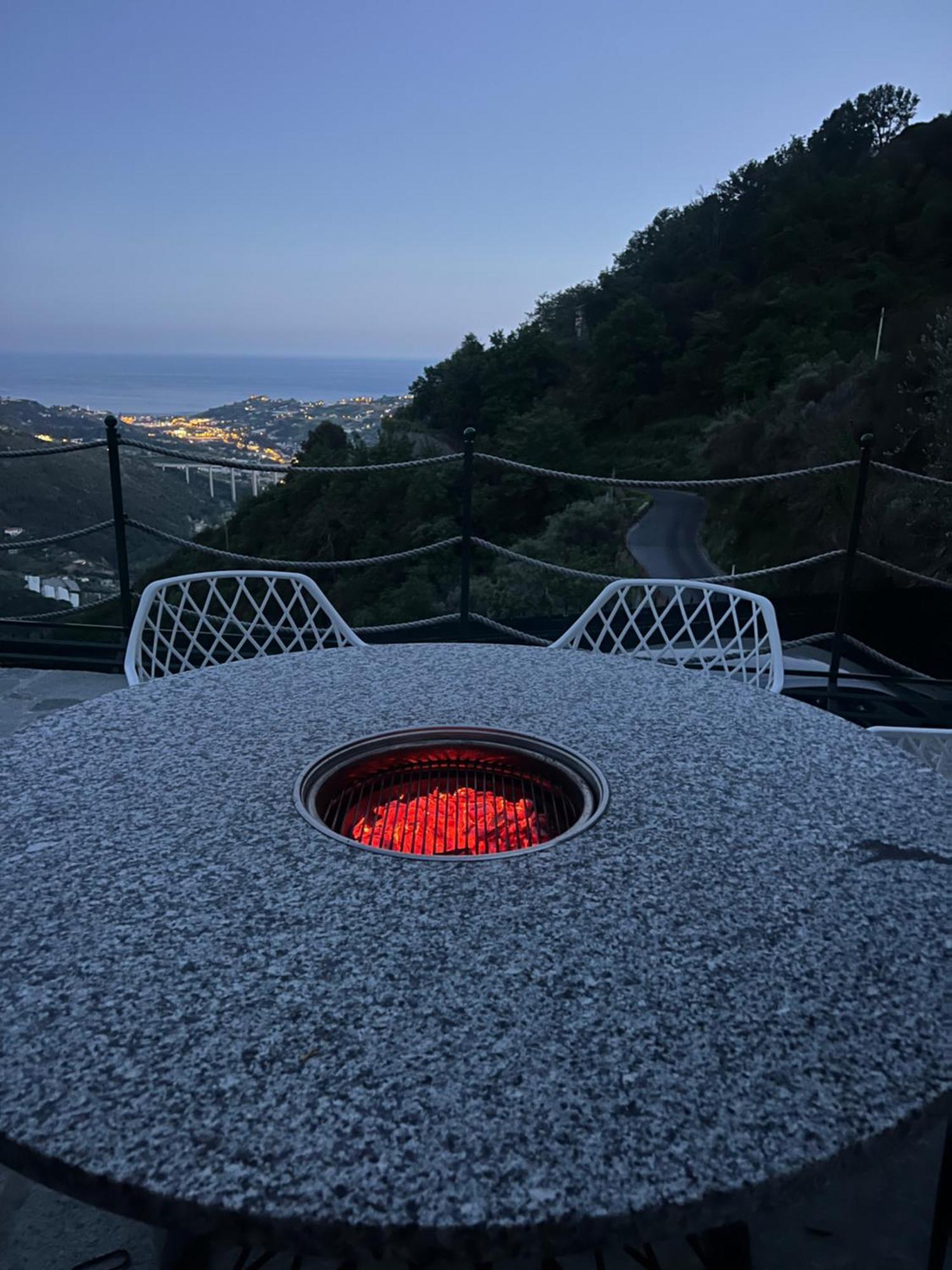 Villa Di Campagna Con Vista Mare 5 Camere Da Letto Pampara Ngoại thất bức ảnh